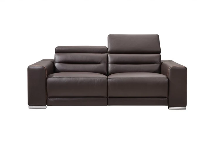 Power Reclining Leather Sectional